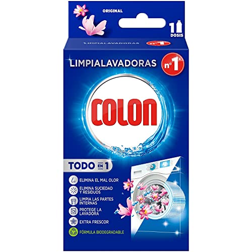 Colon Limpialavadoras - Limpia la lavadora y elimina malos olores