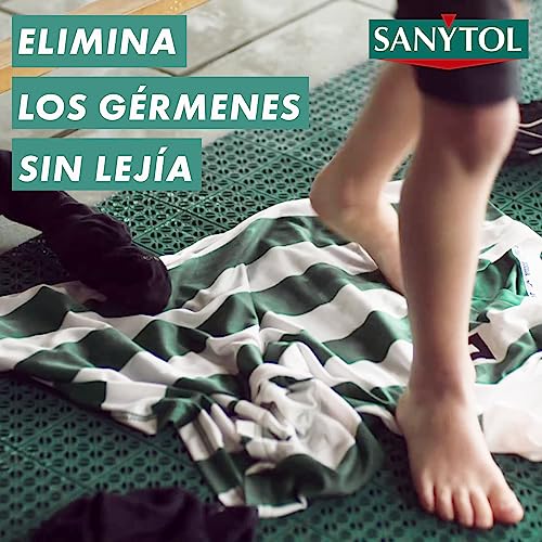 Sanytol – Desinfectante Textil, Elimina Gérmenes y Malos Olores de la Ropa Sin Lejía, 1.2L , 4 Unidad ( Paquete de 1)